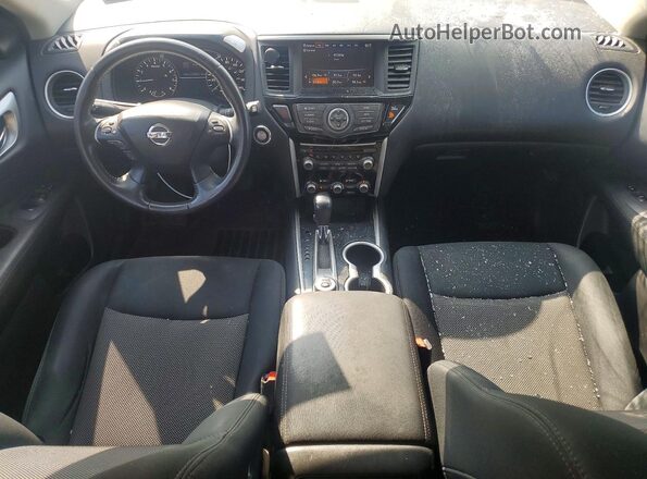 5N1DR2MM6HC659707 2017 NISSAN PATHFINDER Серый Вид панели приборов