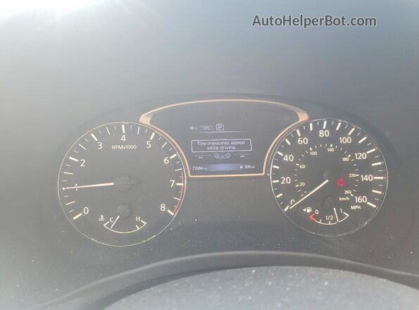 5N1DR2MM6HC659707 2017 NISSAN PATHFINDER Серый Вид щитка приборов