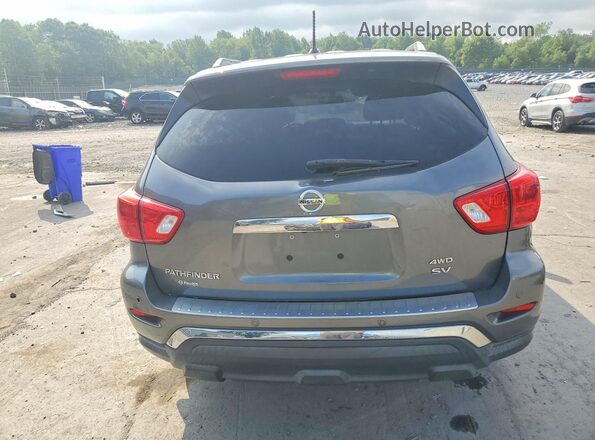 5N1DR2MM6HC659707 2017 NISSAN PATHFINDER Серый Вид сзади