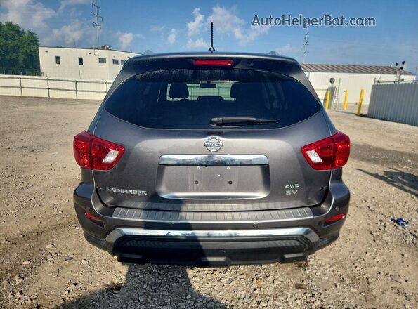 5N1DR2MM6HC675387 2017 NISSAN PATHFINDER Gray Rear view
