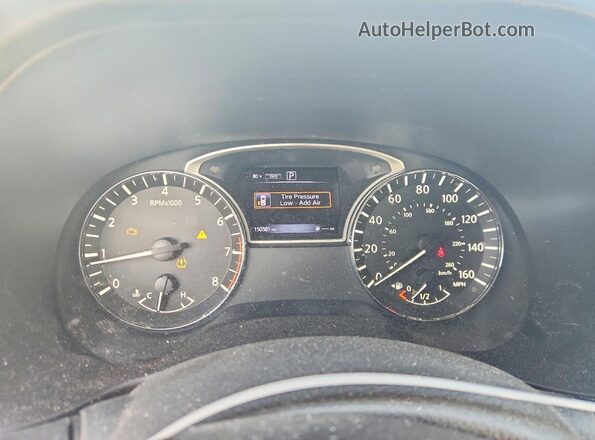 5N1DR2MM6HC675387 2017 NISSAN PATHFINDER Gray Instrument cluster view