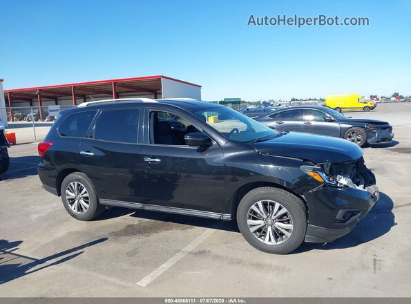 5N1DR2MM6HC675793 2017 NISSAN PATHFINDER Black Панорамний вид салону 360°