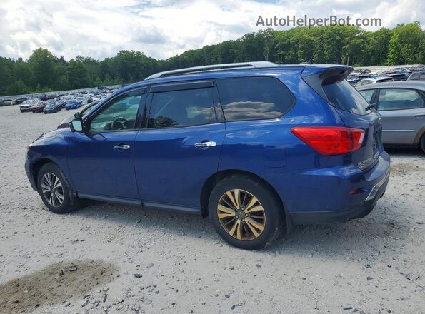 5N1DR2MM6JC604938 2018 NISSAN PATHFINDER Blue უკანა მარცხენა