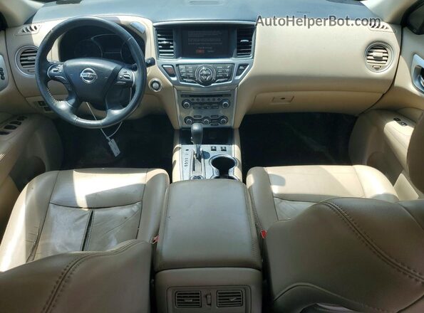5N1DR2MM6JC604938 2018 NISSAN PATHFINDER Blue წინა პანელის ხედი
