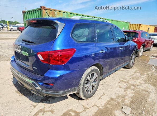 5N1DR2MM6JC629564 2018 NISSAN PATHFINDER Blue უკანა მარჯვენა