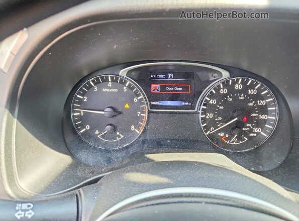 5N1DR2MM6JC629564 2018 NISSAN PATHFINDER Blue ხელსაწყოთა პანელის ხედი