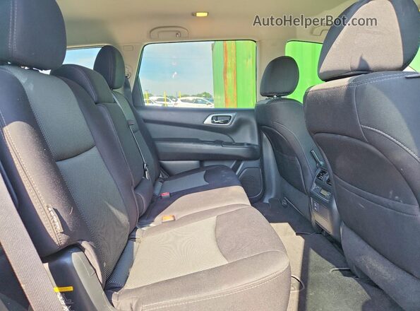 5N1DR2MM6JC629564 2018 NISSAN PATHFINDER Blue უკანა სალონის ხედი