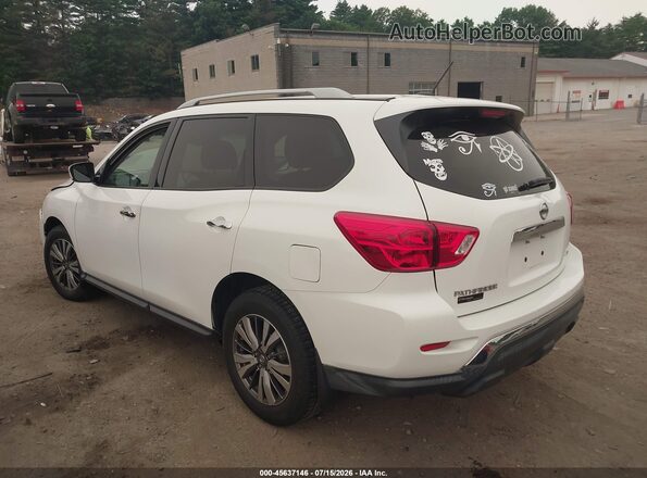 5N1DR2MM6JC644453 2018 NISSAN PATHFINDER Белый Задняя левая четверть