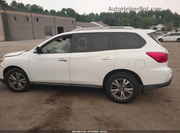 5N1DR2MM6JC644453 2018 NISSAN PATHFINDER Белый Панорамный вид салона 360°