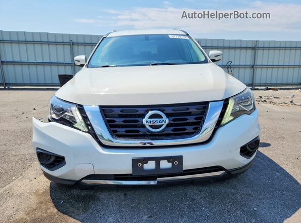 5N1DR2MM6JC658109 2018 NISSAN PATHFINDER White Vista frontal