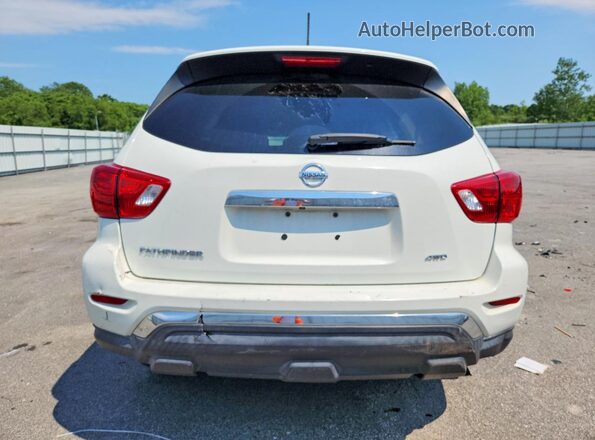 5N1DR2MM6JC658109 2018 NISSAN PATHFINDER White Vista trasera