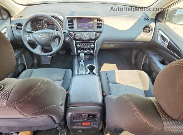 5N1DR2MM6JC658109 2018 NISSAN PATHFINDER White Vista del salpicadero