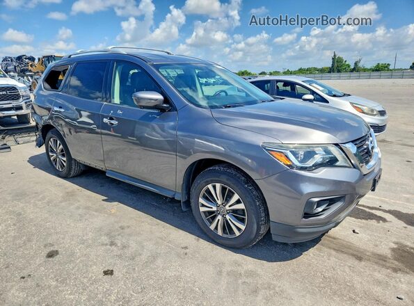 5N1DR2MM6JC667201 2018 NISSAN PATHFINDER Gray Передня права чверть