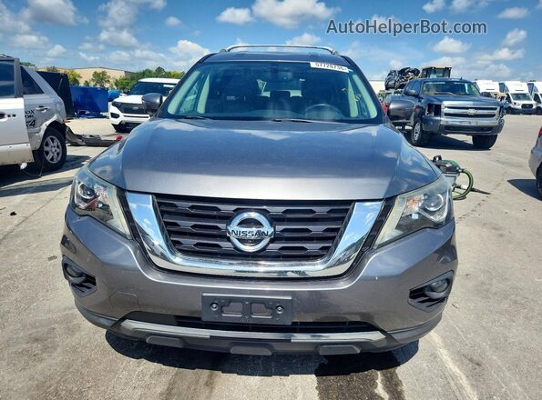 5N1DR2MM6JC667201 2018 NISSAN PATHFINDER Gray Вид спереду