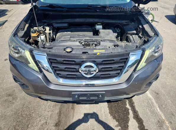 5N1DR2MM6JC667201 2018 NISSAN PATHFINDER Gray Вид підкапотного простору