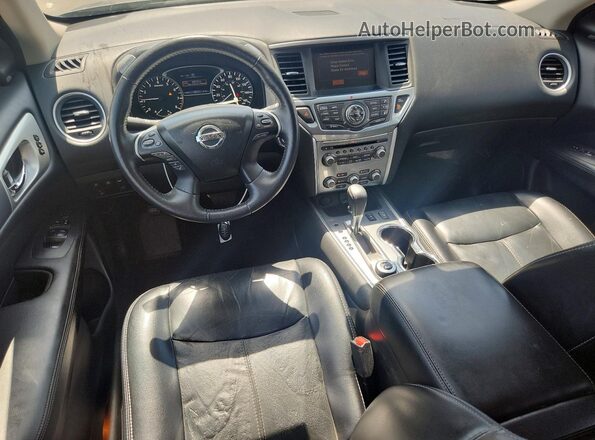 5N1DR2MM6JC667201 2018 NISSAN PATHFINDER Gray Вид панелі приладів