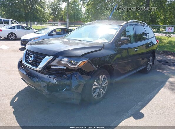 5N1DR2MM6KC584420 2019 NISSAN PATHFINDER Black Przód lewy