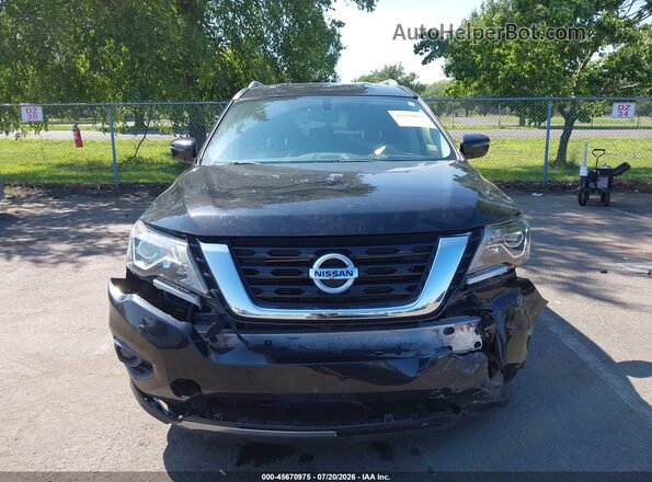 5N1DR2MM6KC584420 2019 NISSAN PATHFINDER Black Widok z przodu