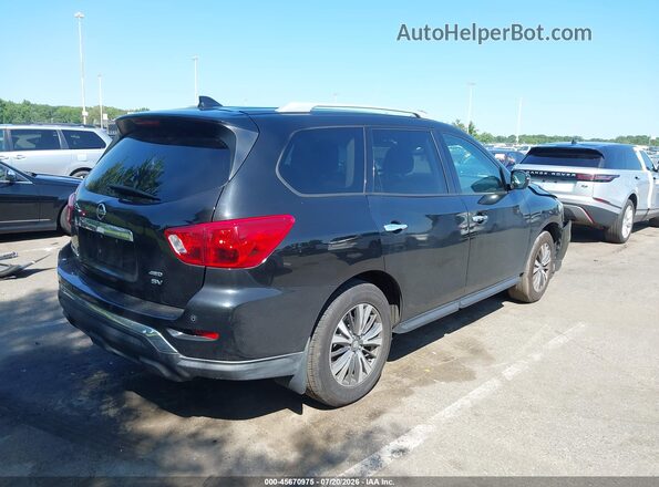 5N1DR2MM6KC584420 2019 NISSAN PATHFINDER Black Tył prawy