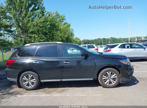 5N1DR2MM6KC584420 2019 NISSAN PATHFINDER Black Widok wnętrza z tyłu