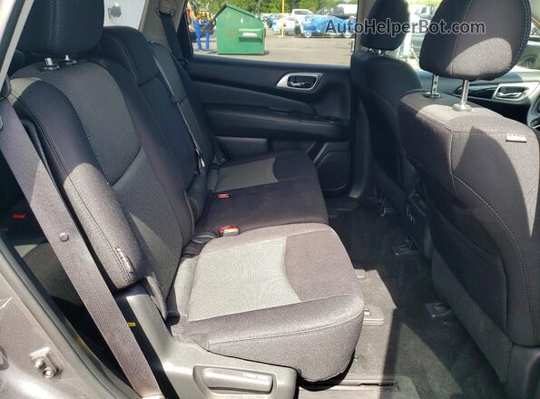 5N1DR2MM6KC587964 2019 NISSAN PATHFINDER Gray უკანა სალონის ხედი
