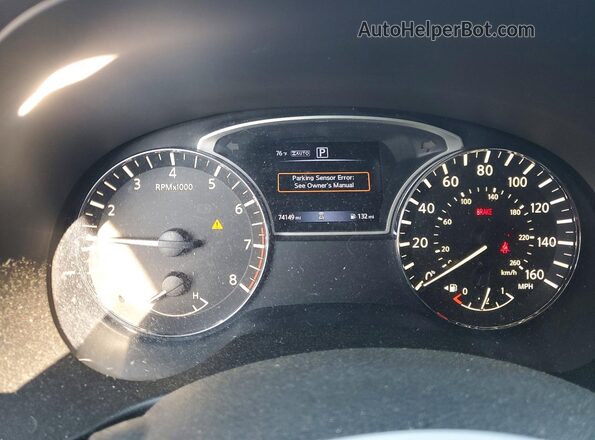 5N1DR2MM6KC593554 2019 NISSAN PATHFINDER Gray Widok zestawu wskaźników