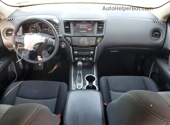 5N1DR2MM6KC593554 2019 NISSAN PATHFINDER Gray Widok deski rozdzielczej