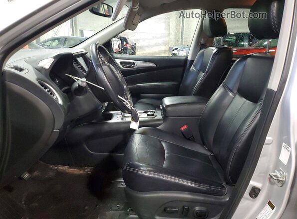 5N1DR2MM6KC613690 2019 NISSAN PATHFINDER Silver წინა სალონის ხედი