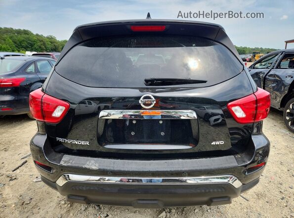 5N1DR2MM6KC653557 2019 NISSAN PATHFINDER Black Widok z tyłu
