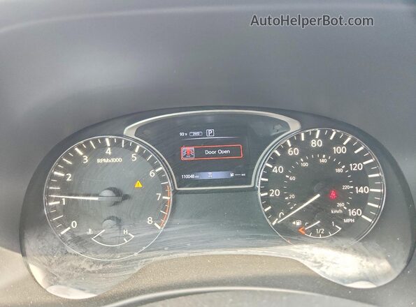 5N1DR2MM6KC653557 2019 NISSAN PATHFINDER Black Widok zestawu wskaźników