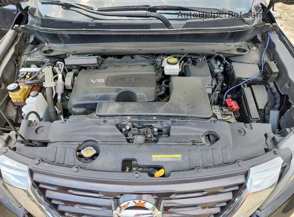 5N1DR2MM6KC653557 2019 NISSAN PATHFINDER Black Widok komory silnika