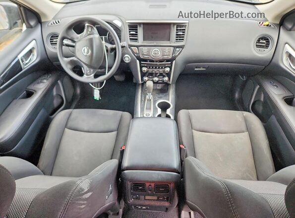5N1DR2MM6KC653557 2019 NISSAN PATHFINDER Black Widok deski rozdzielczej