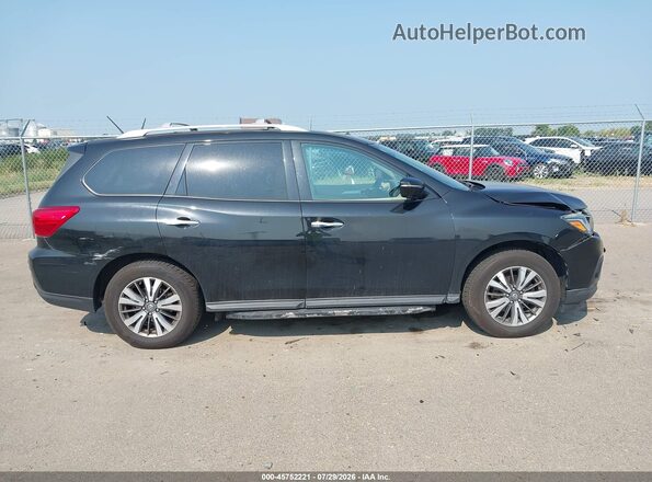 5N1DR2MM7HC600035 2017 NISSAN PATHFINDER Black Widok wnętrza 360 stopni