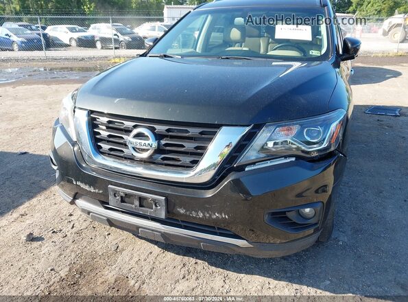 5N1DR2MM7HC602058 2017 NISSAN PATHFINDER Black წინა ხედი