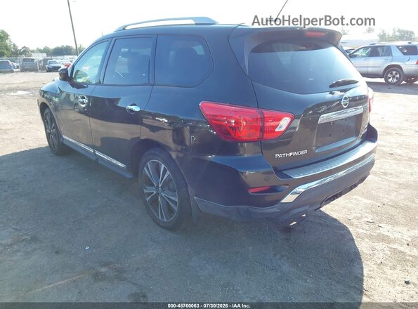 5N1DR2MM7HC602058 2017 NISSAN PATHFINDER Black უკანა მარცხენა