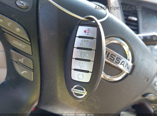 5N1DR2MM7HC602058 2017 NISSAN PATHFINDER Black წინა პანელის ხედი