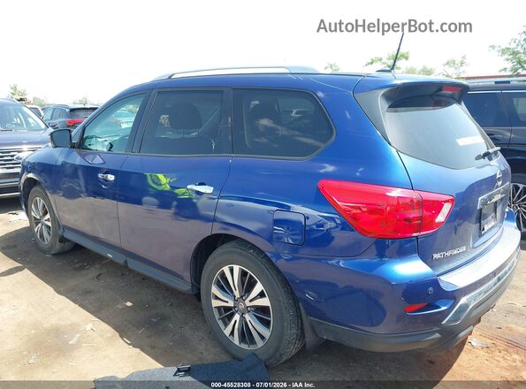 5N1DR2MM7HC606126 2017 NISSAN PATHFINDER Blue Սալոնի 360 աստիճան տեսք