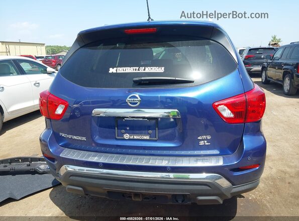 5N1DR2MM7HC606126 2017 NISSAN PATHFINDER Blue 