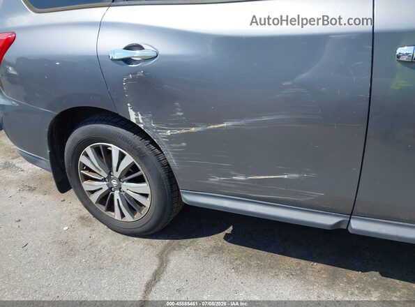 5N1DR2MM7HC606997 2017 NISSAN PATHFINDER Gray Դիմացի տեսք
