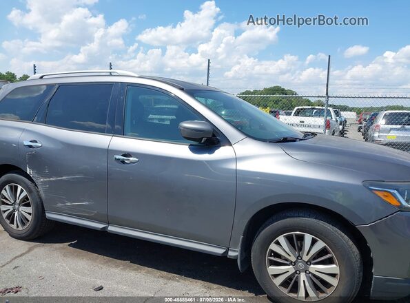 5N1DR2MM7HC606997 2017 NISSAN PATHFINDER Gray Սալոնի հետևի տեսք