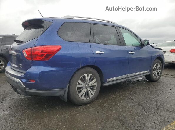 5N1DR2MM7HC611732 2017 NISSAN PATHFINDER Blue Tył prawy