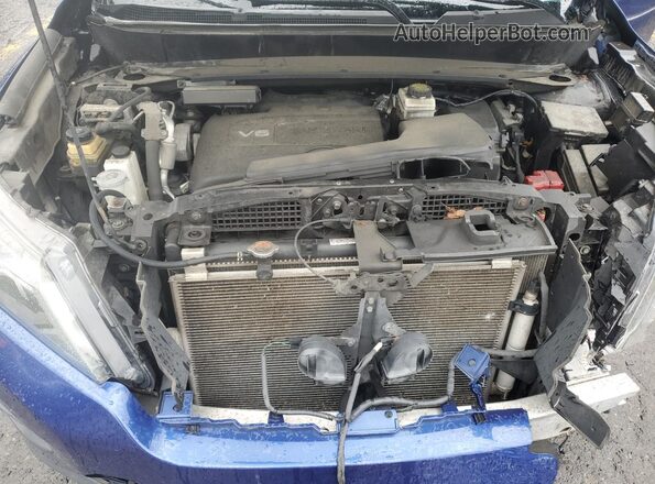 5N1DR2MM7HC611732 2017 NISSAN PATHFINDER Blue Widok komory silnika