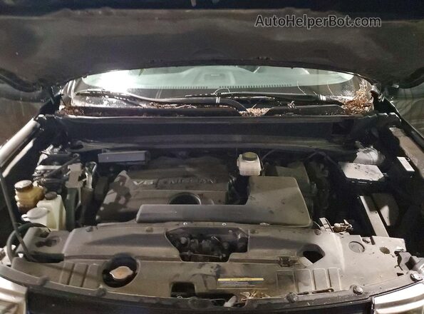 5N1DR2MM7HC615425 2017 NISSAN PATHFINDER Black Widok komory silnika