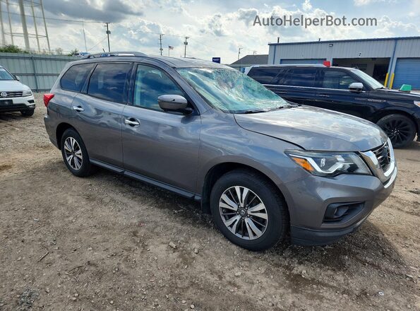 5N1DR2MM7HC649400 2017 NISSAN PATHFINDER Gray Przód prawy