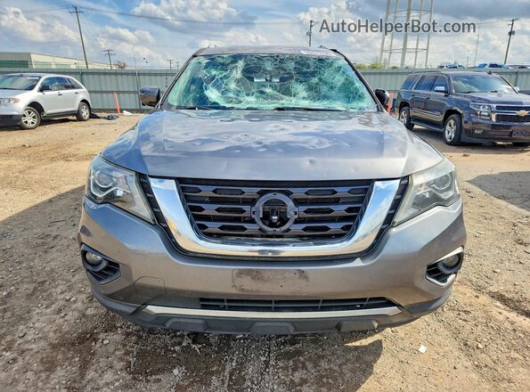 5N1DR2MM7HC649400 2017 NISSAN PATHFINDER Gray Widok z przodu