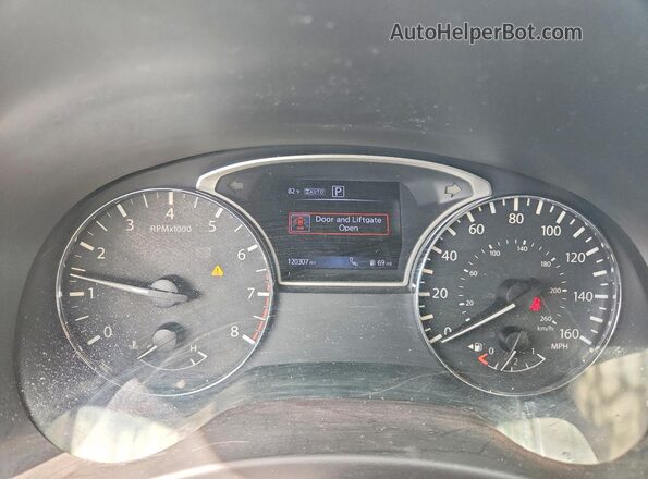 5N1DR2MM7HC649400 2017 NISSAN PATHFINDER Gray Widok zestawu wskaźników