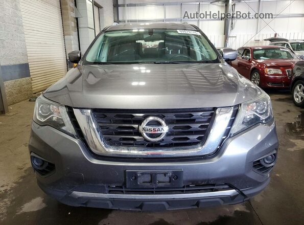 5N1DR2MM7HC691307 2017 NISSAN PATHFINDER Gray წინა ხედი