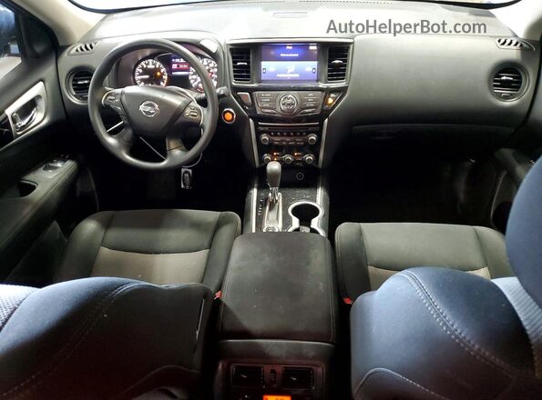 5N1DR2MM7HC691307 2017 NISSAN PATHFINDER Gray წინა პანელის ხედი