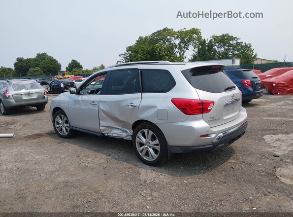 5N1DR2MM7JC608299 2018 NISSAN PATHFINDER Silver Trasero izquierdo