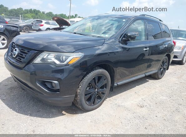 5N1DR2MM7JC658040 2018 NISSAN PATHFINDER Black Vista tres cuartos delantera izquierda
